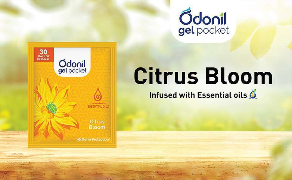 Odonil CITRUS BLOOM Gel Pocket 10g - Image 2