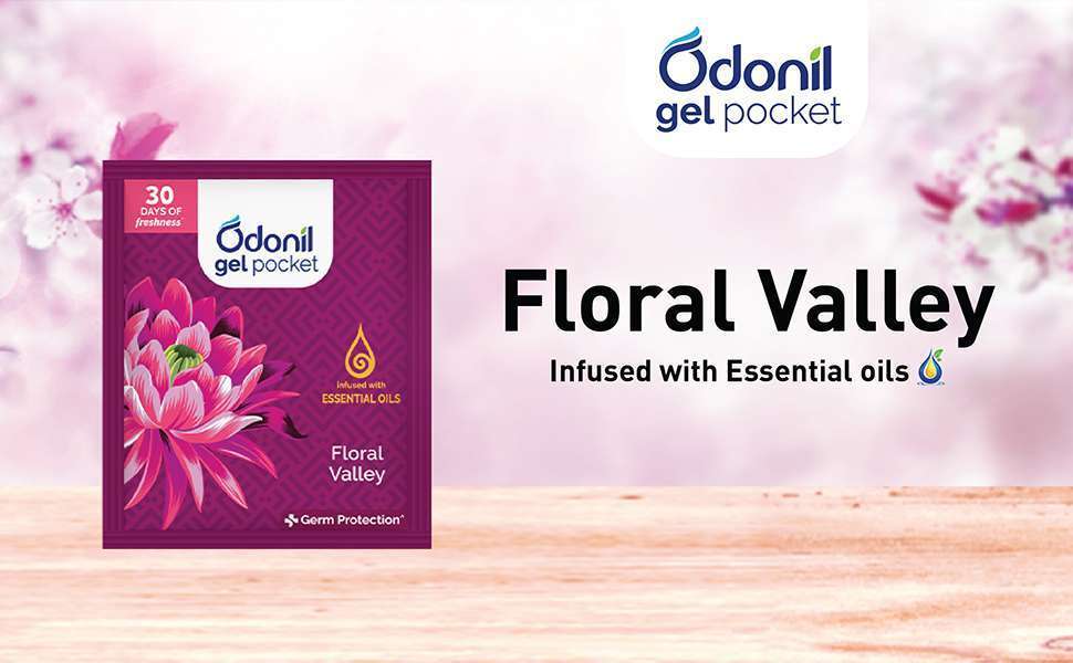 Odonil FLORAL VALLEY Gel Pocket 10g - Image 3