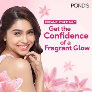 Pond's Dream Flower Fragrant Talcum Power 50g - Image 3