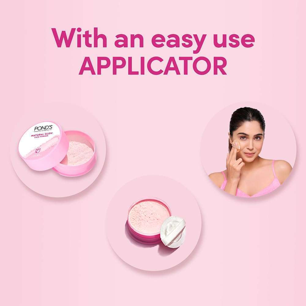 Pond's Natural Pink Glow Face Powder 30g - Image 2