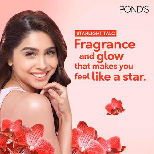 Pond's Starlight Perfumed Talcum Powder 50g - Image 4
