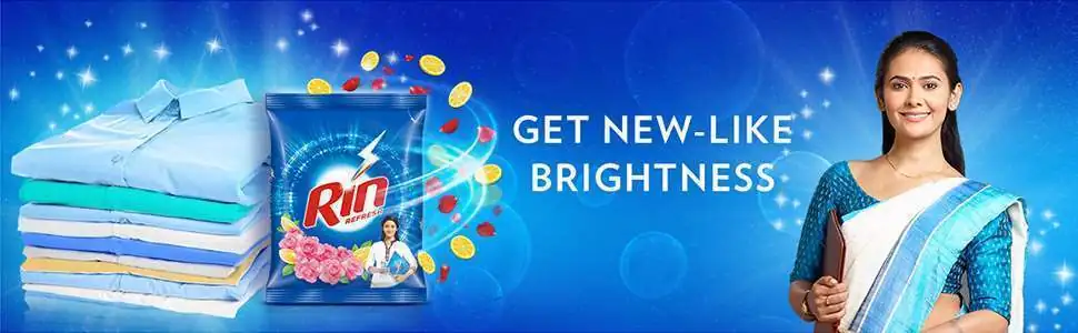 Rin REFRESH Detergent Powder 1kg - Image 4