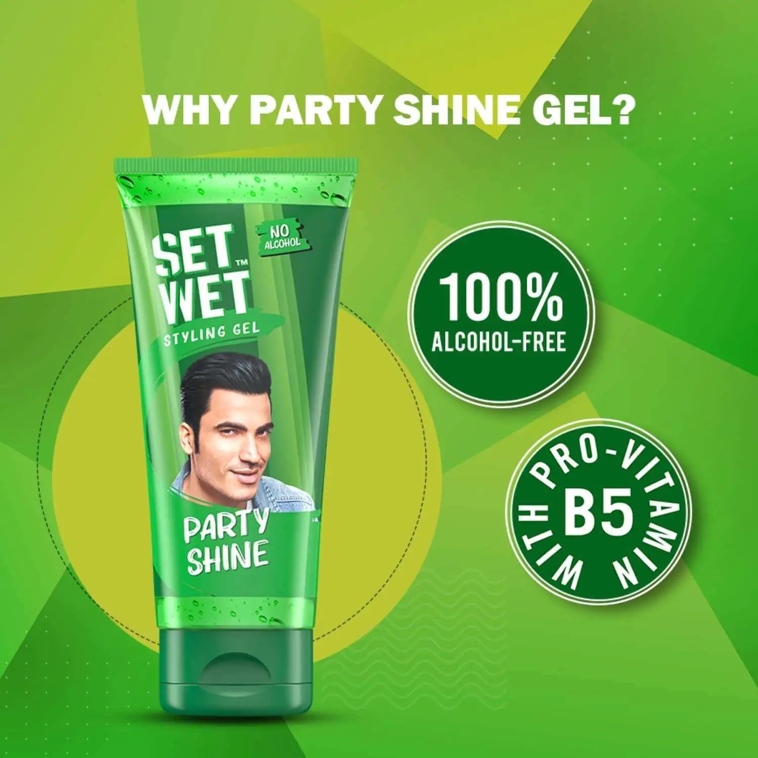 Set Wet Styling Hair Gel Party Shine 50g - Image 4