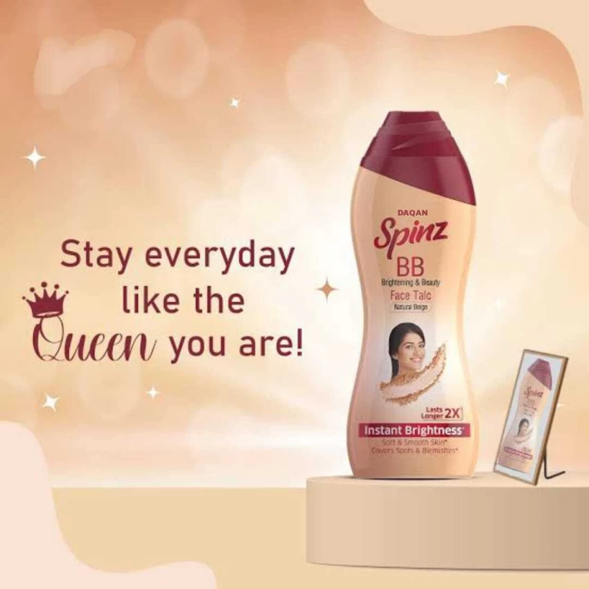 Spinz BB Instant Brightness Face Talc 35g - Image 2