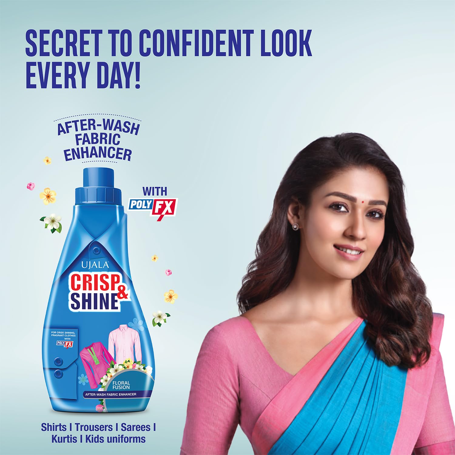 Ujala Crisp & Shine FLORAL FUSION 100g - Image 4