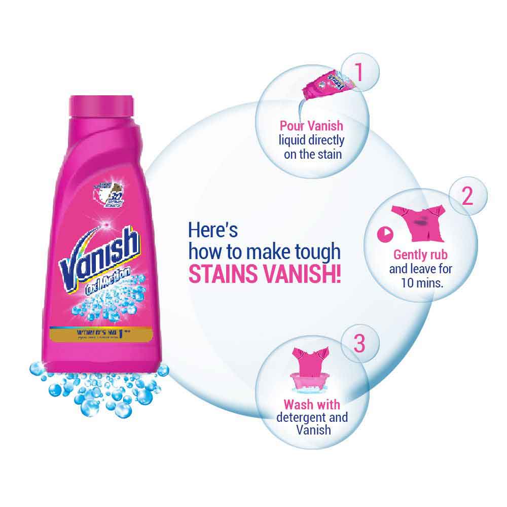 Vanish Oxi Action All In One 180ml - Image 4