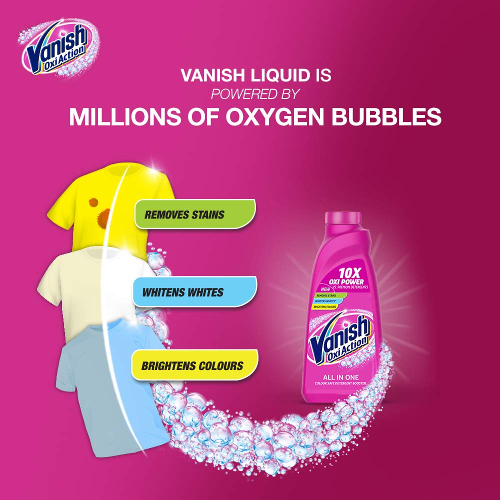 Vanish Oxi Action All In One 180ml - Image 3