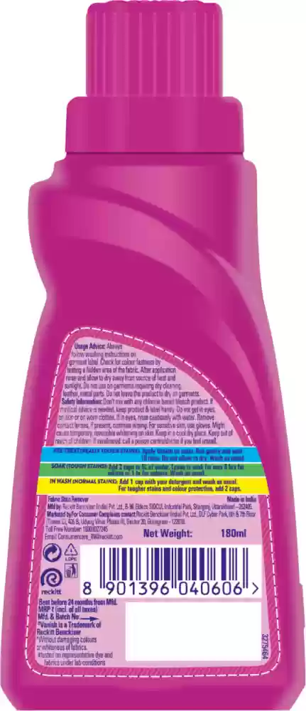 Vanish Oxi Action All In One 180ml - Image 2