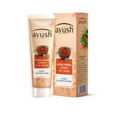 Lever Ayush Natural Glow Saffron Face Cream 50g