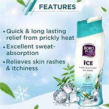Boro Plus Prickly Heat Powder Icy Cool 150g+50g Extra - Image 3