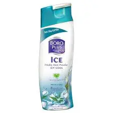 Boro Plus Prickly Heat Powder Icy Cool 150g+50g Extra