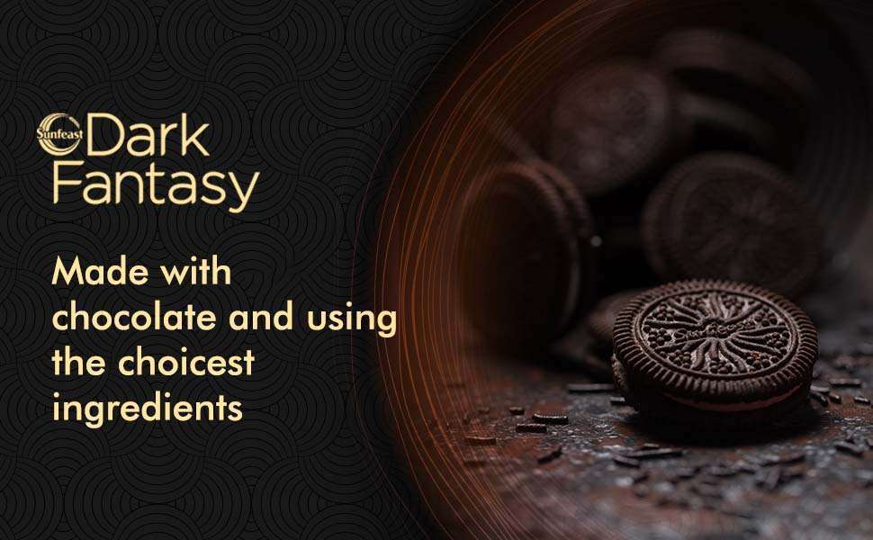 Sunfeast Dark Fantasy CHOCO Creme Biscuit 49.8g - Image 3