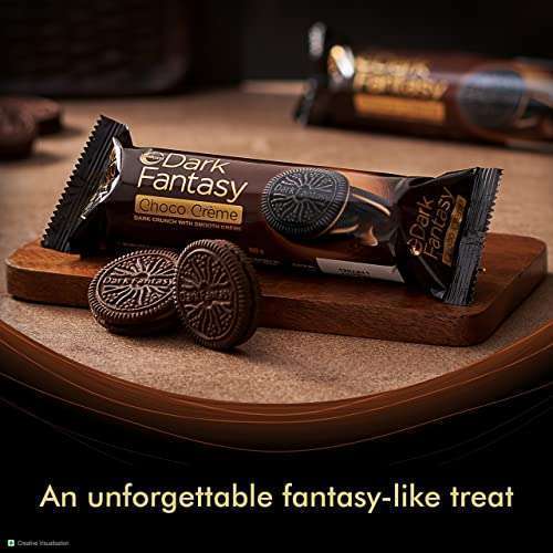 Sunfeast Dark Fantasy CHOCO Creme Biscuit 49.8g - Image 4