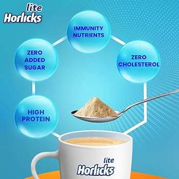 Lite Horlicks BADAM 400g Refill Pack - Image 2