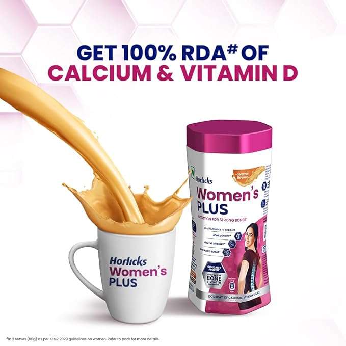 Horlicks Women's Plus CARAMEL 400g Jar - Image 6