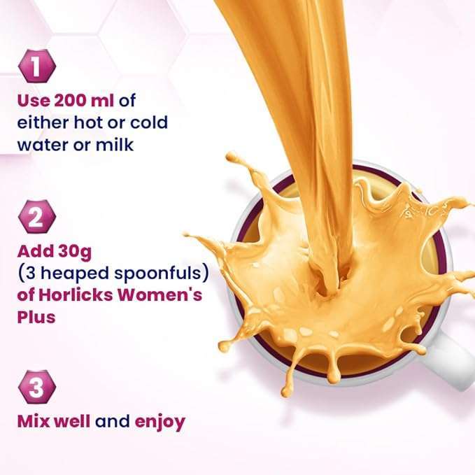 Horlicks Women's Plus CARAMEL 400g Jar - Image 5