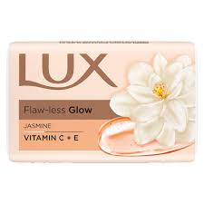 Lux Flaw-less Glow Jasmine Vit E Bathing Soap 150g