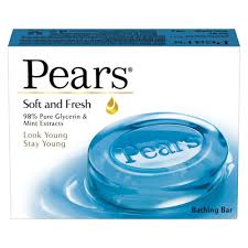 Pears Soft And Fresh Bathing Bar 100g