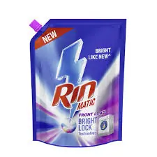 Rin Liquid FRONT LOAD Matic Liquid 800ml Pouch