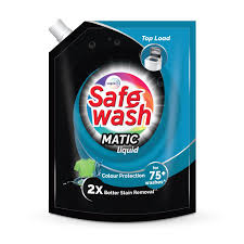 Safe Wash Matic Liquid TOP LOAD 1Ltr Pouch