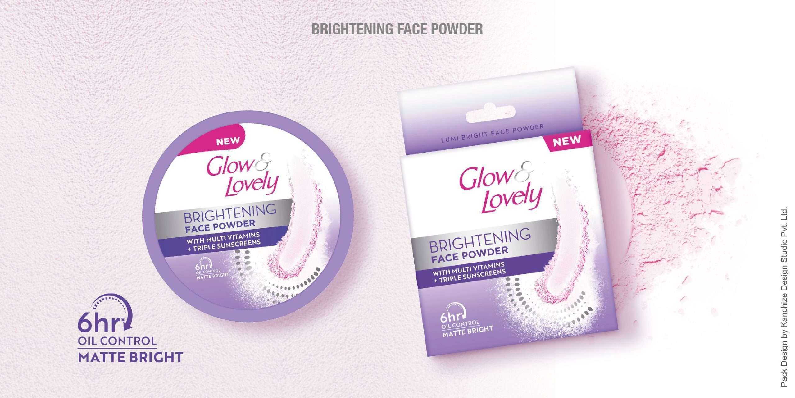 Fair&Lovely(Or)Glow&Lovely Brightening Face Powder 30g - Image 2