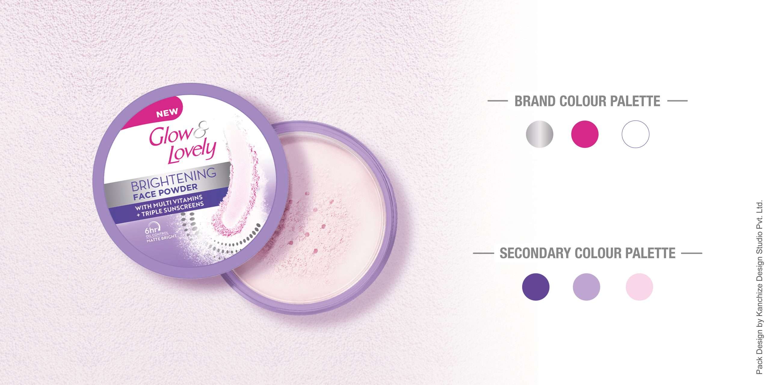Glow & Lovely Powder Finish Cream 8g - Image 3