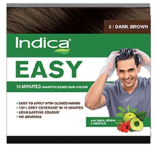 Indica Easy Shampoo Hair Colour 18ml - Image 2