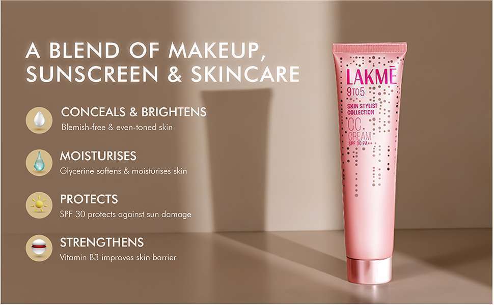 Lakme Skin Stylist Collection CC Cream 9g - Image 3
