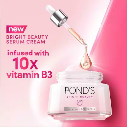 Pond's Bright Beauty Serum Cream 15g - Image 2