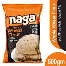 Naga Wheat Chakki Atta 500g