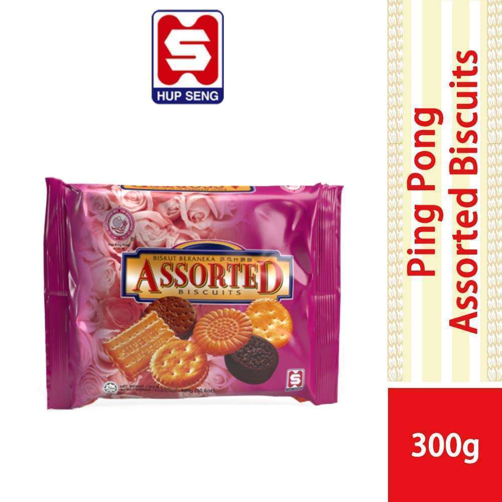 Hup Seng Assorted Biscuits 300g Imported