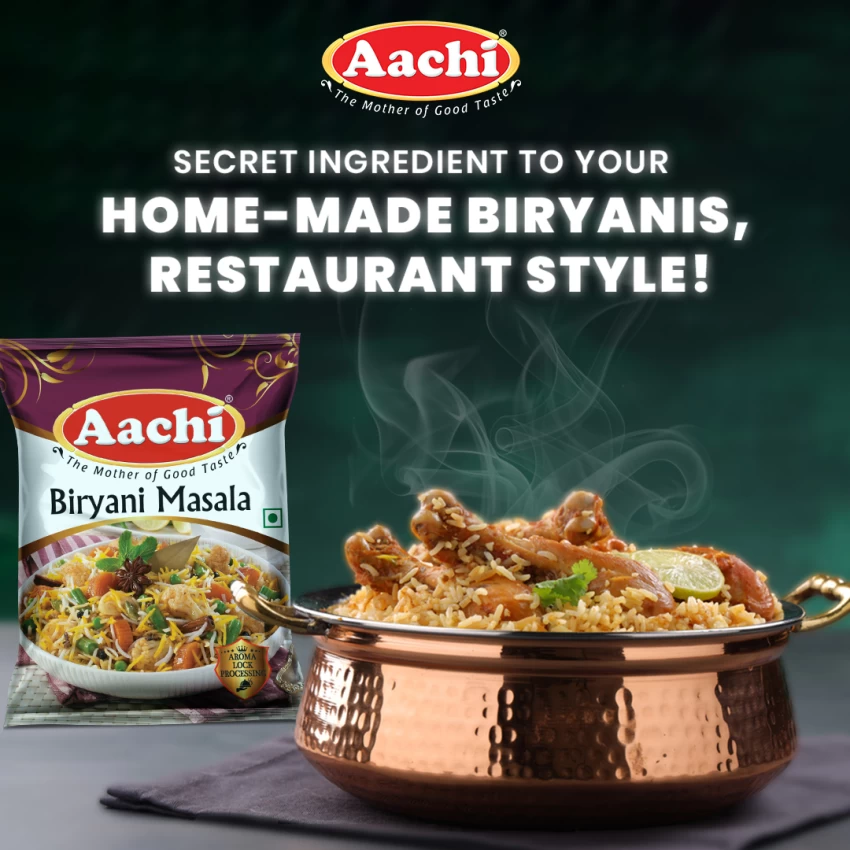 Aachi Biryani Masala 100g - Image 4