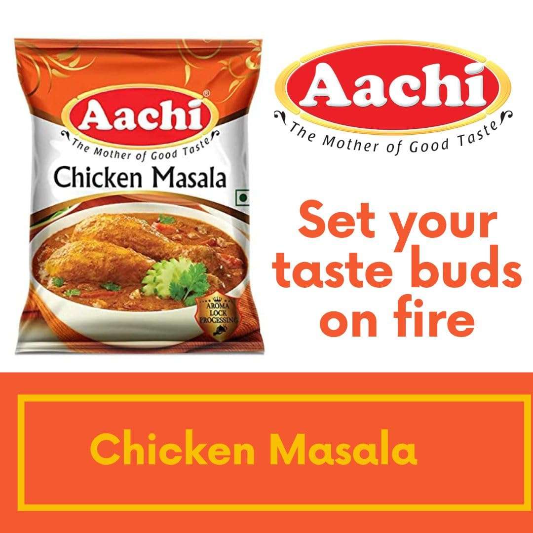 Aachi Chicken Masala 50g - Image 3
