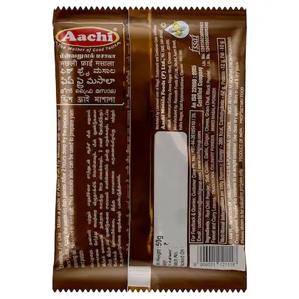Aachi Fish Fry Masala 50g - Image 2