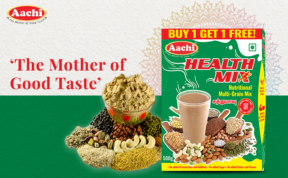 Aachi Health Mix 500g 1+1 FREE - Image 2