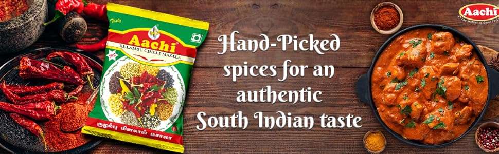 Aachi Kulambu Chilli Powder 100g - Image 4