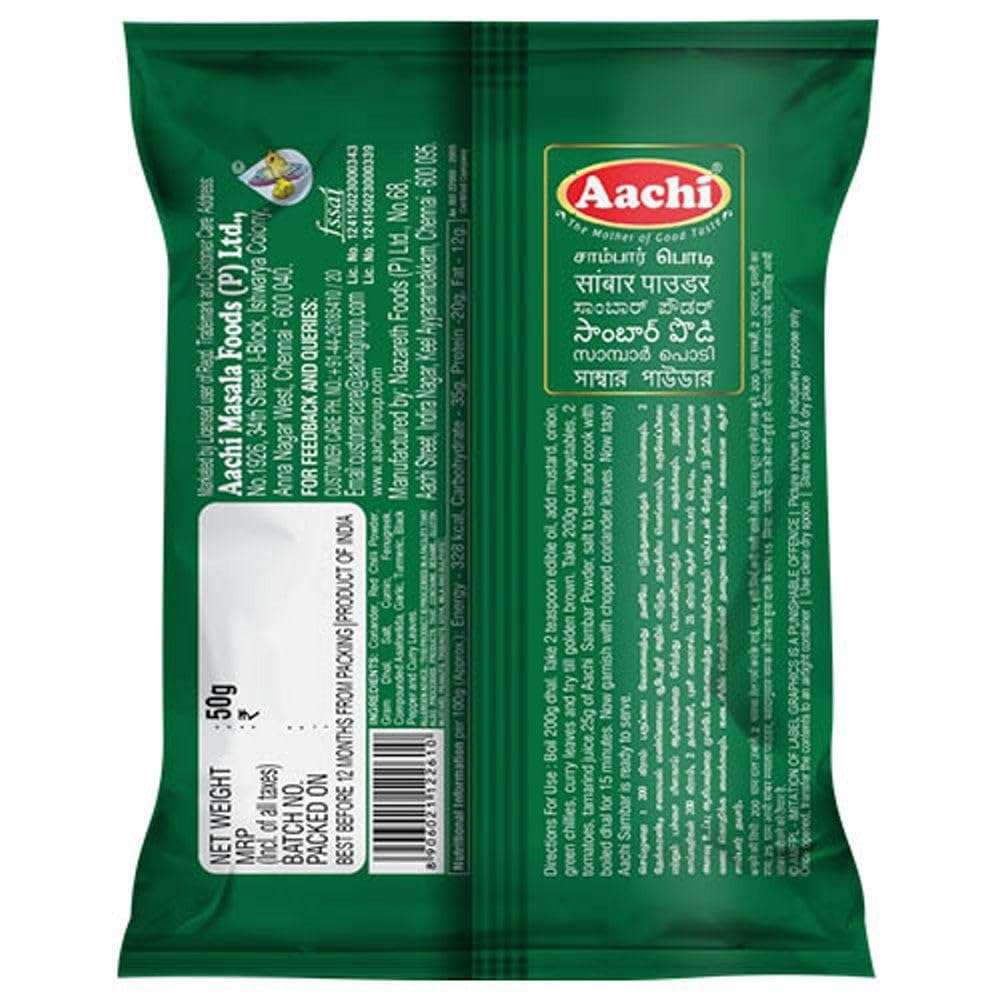 Aachi Sambar Powder 50g - Image 2