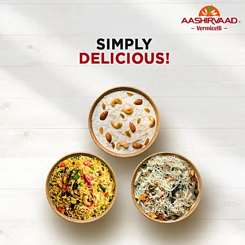 Aashirvaad Roasted Short Vermicelli 180g - Image 3