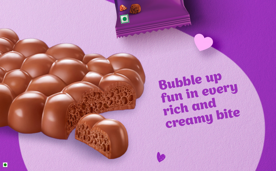 Cadbury Dairy Milk Silk Bubbly 50g - Image 4
