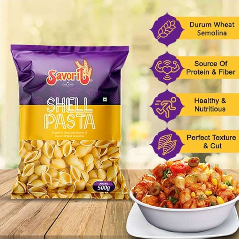 Savorit Shell Pasta 500g - Image 3