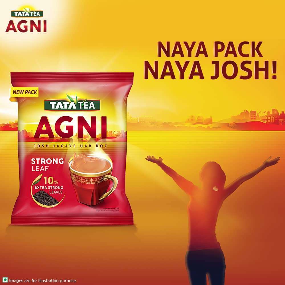 TATA Tea Agni Strong Dust Tea 100g - Image 2