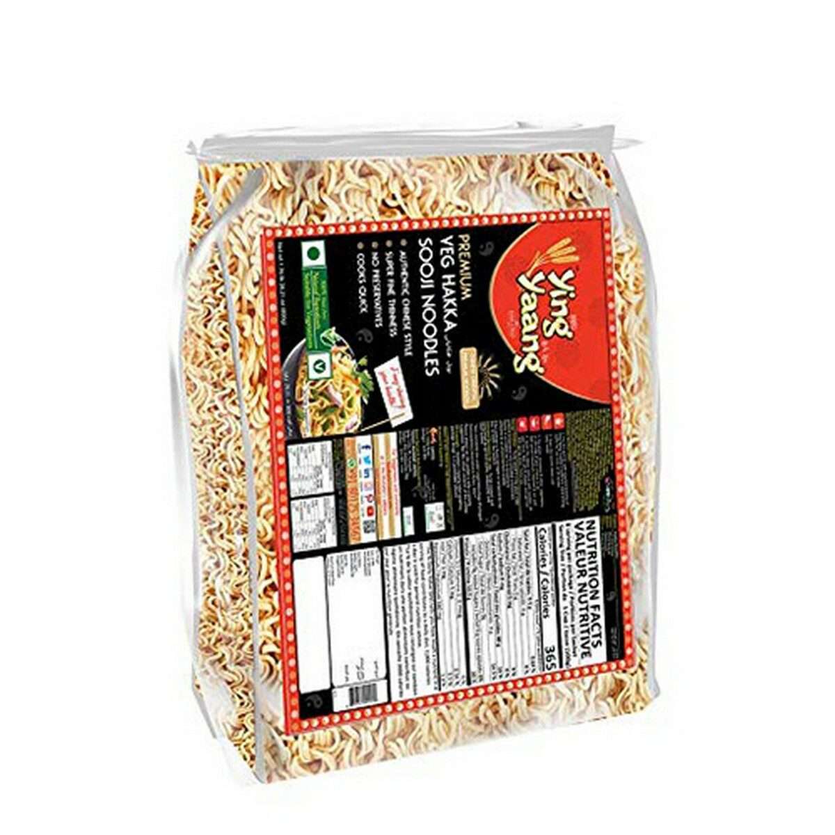 Ying Yang Veg Hakka Sooji Noodles 800g - Image 2