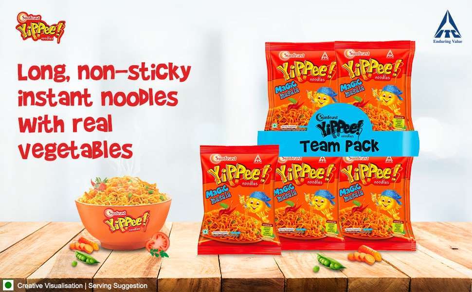 Yippee Magic Masala Noodles 140g - Image 3
