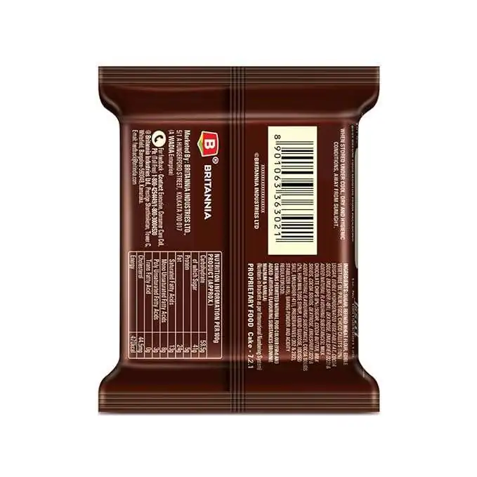 Britannia Fudge It Chocolate Brownie Cake 40g - Image 4