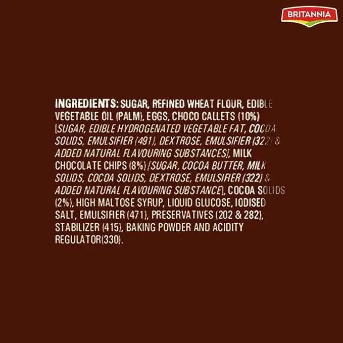 Britannia Fudge It Chocolate Brownie Cake 40g - Image 6