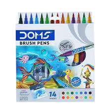 Doms Brush Pen 14 Colour