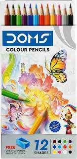 Doms Colour Pencils 12 Shades