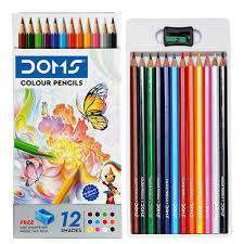 Doms Colour Pencils 24 Shades