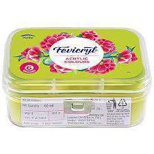 Fevicryl Acrylic Colours 6 Shades