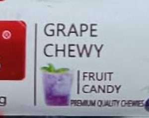 Juicy Drops Grape Chewy Candy 17.5g